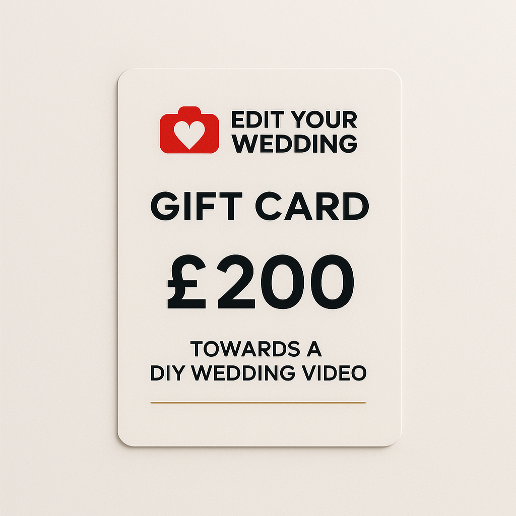 Edit Your Wedding Gift Card