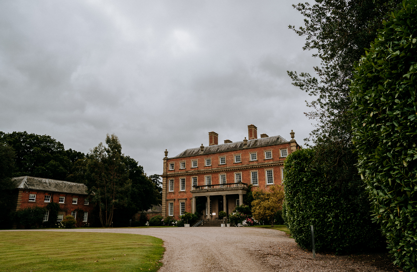 Davenport House, nestled in the countryside